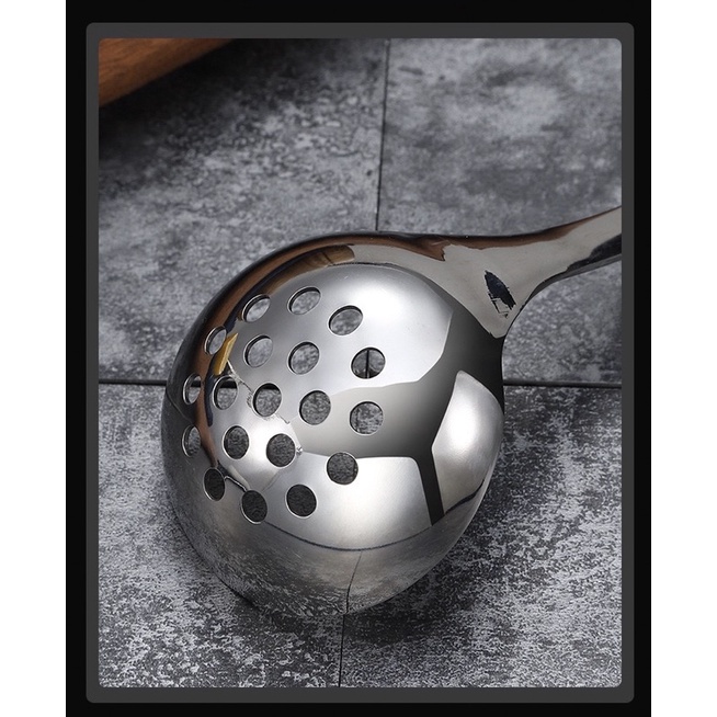 Muôi múc canh Inox 316L Cao Cấp Sang Trọng KHÔNG HÍT NAM CHÂM - C34