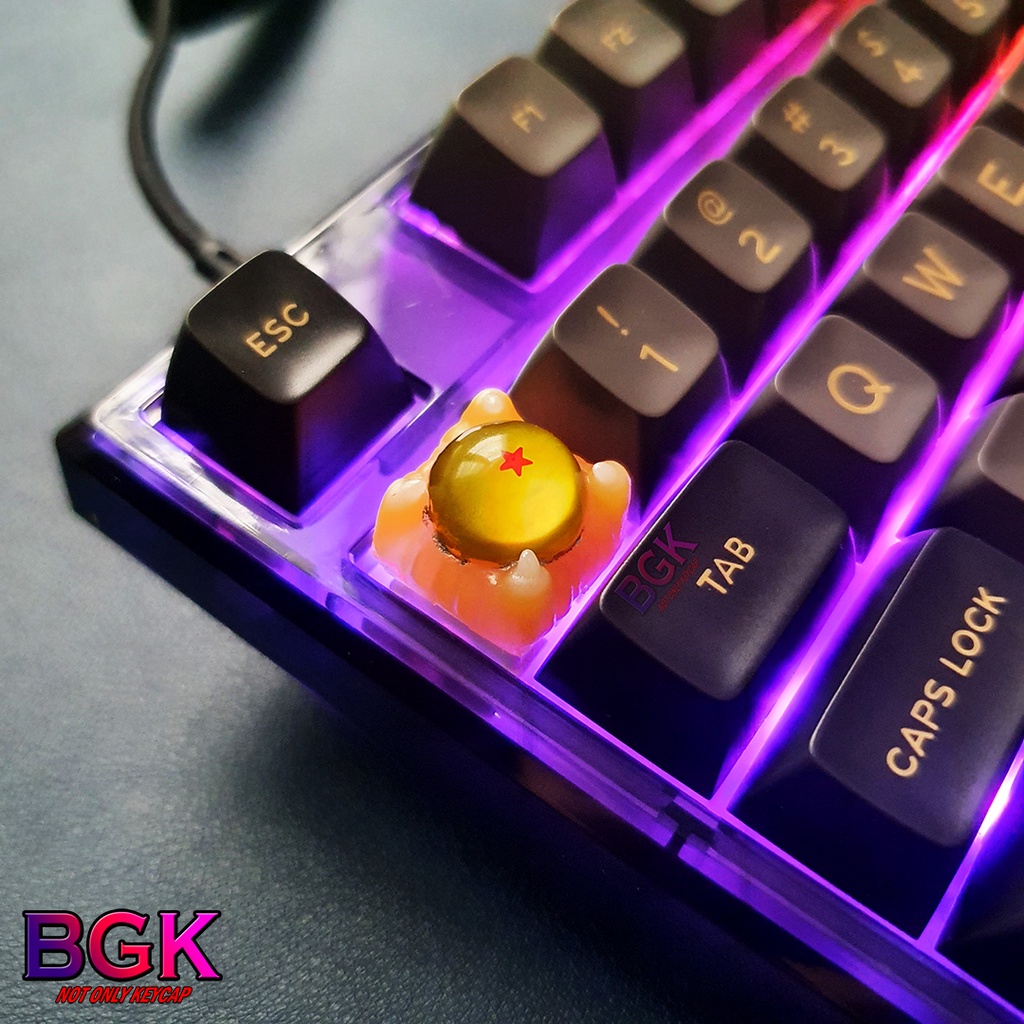 Keycap Artisan Viên Ngọc Rồng Đúc Resin Đổ Lớp Không Bay Màu Và Xuyên ...