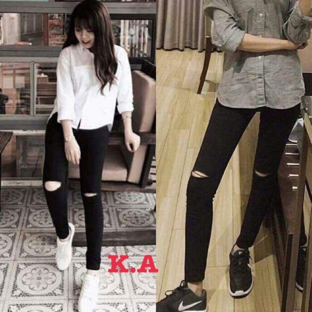 Quần kaki nữ trơn (form 55kg) KAY829