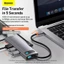 Bộ ChuyểN ĐổI Baseus USB C Sang HDMI USB 3.0 Cho MacBook Pro Air Surface Pro 7