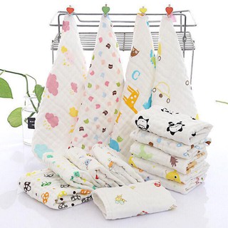 Set 10 Khăn Sữa Aden 6 lớp 30x30cm Cho Bé