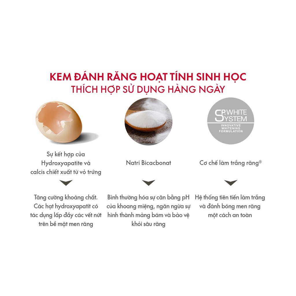 Mô tả Kem Đánh Răng SPLAT Biocalcium Professional series Bảo Vệ Răng Toàn Diện An Toàn, Hiệu Quả Dung Tích 20ml - 2