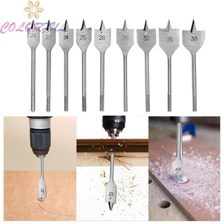 【COLORFUL】Drill Bit 20mm-38mm Flat Drills Flat Wood HRC50-HRC58 Special Designed