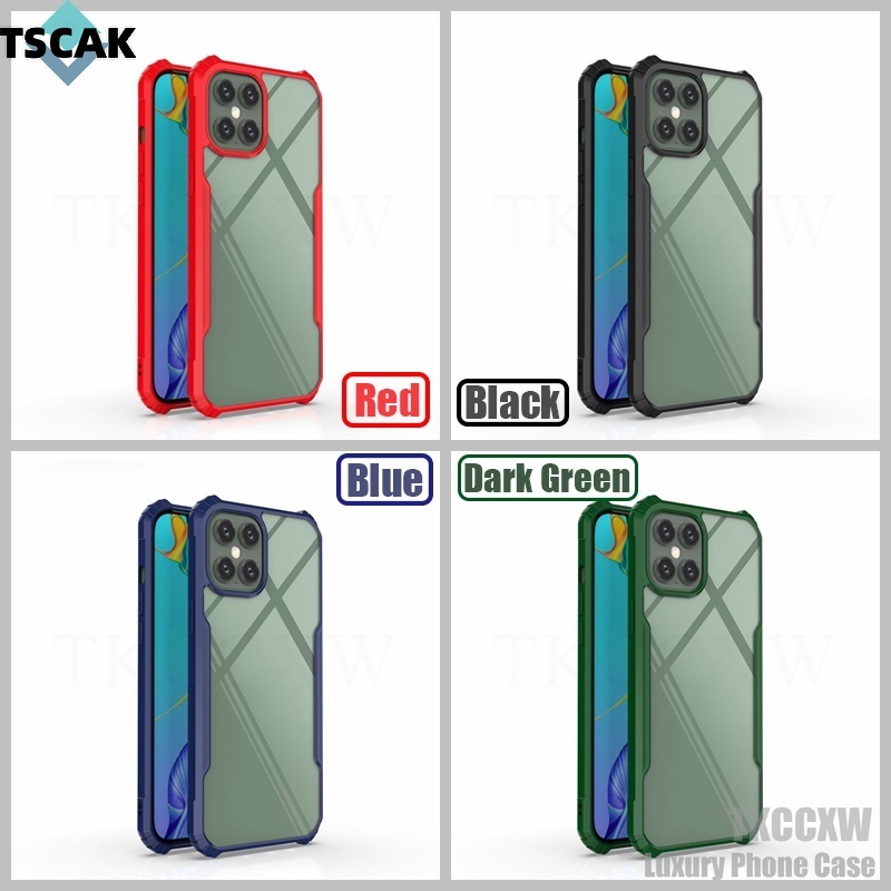 Ốp Điện Thoại Silicon Acrylic Trong Suốt Chống Sốc Cho OPPO A74 A95 A94 A16 A16S F19S F19 Pro Reno 6 5F 5 Lite Reno6 Z