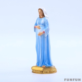 Tượng Mẹ Maria, Mẹ 8 "để bàn bằng nhựa. Bức tượng đẹp của Mẹ Maria