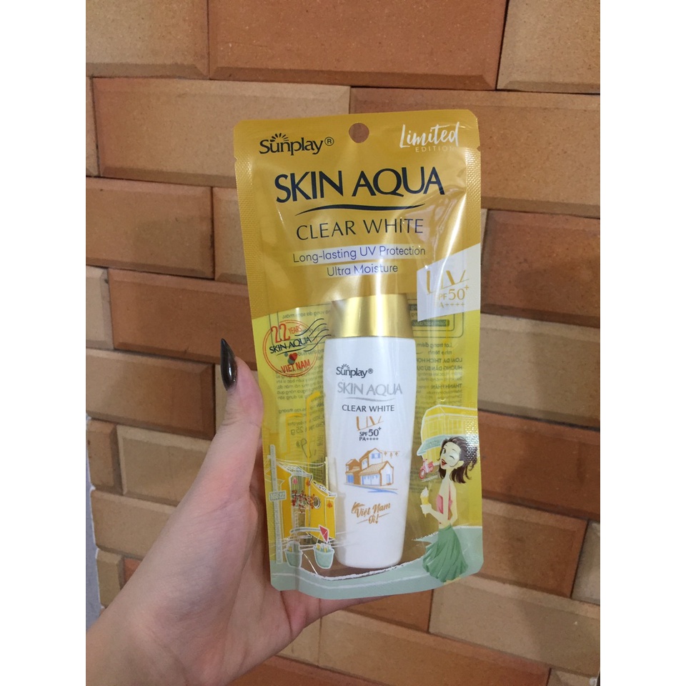 Ảnh Kem Chống Nắng Sunplay Dưỡng Da Ẩm Mượt Trắng Mịn Spf 50+ Pa+++ 25G/55G/70G - Từ Hảo 1