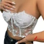 Sf♫Áo Nữ Thêu Hoa Trong Suốt Gợi Cảm Hợp Thời Trang