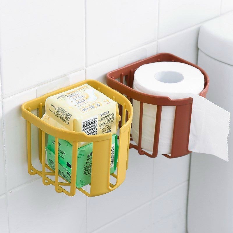 Giỏ nhựa tròn đựng giấy vệ sinh