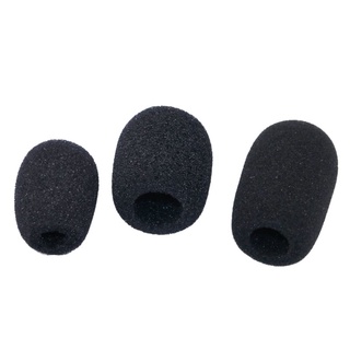 BS * Vỏ micro thoáng khí Bọt biển đen Micrô xốp Vỏ kính chắn gió Thích hợp cho Mic họp cổ ngỗng