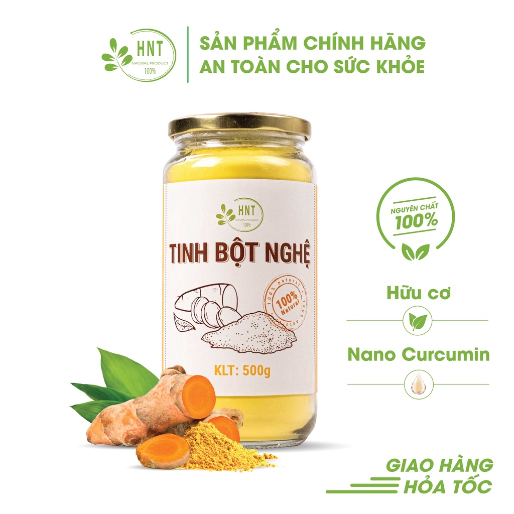 Tinh bột nghệ HNT có chứa hóa chất bảo quản không?
