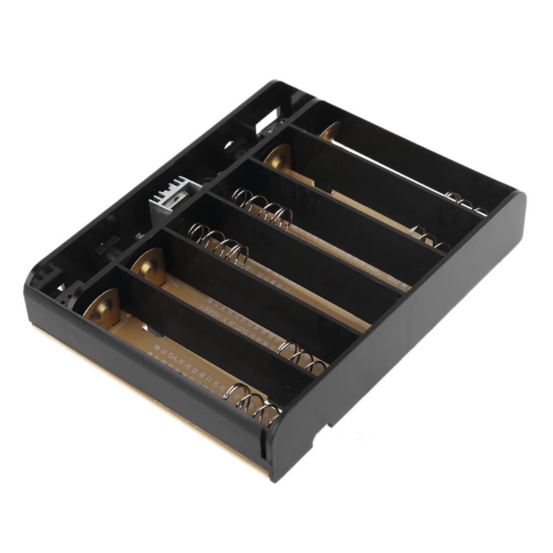 Hộp sạc dự phòng DIY cho 6 pin 18650 USB DC 12V của điện thoại/đèn LED