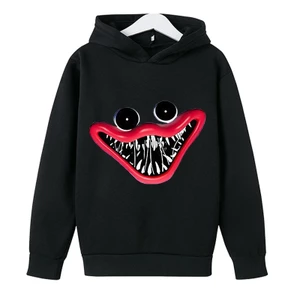 Áo Hoodie Thể Thao In Họa Tiết Hoạt Hình Poppy Playtime Huggy Wuggy Thời Trang Giản Dị Dành Cho Trẻ Em