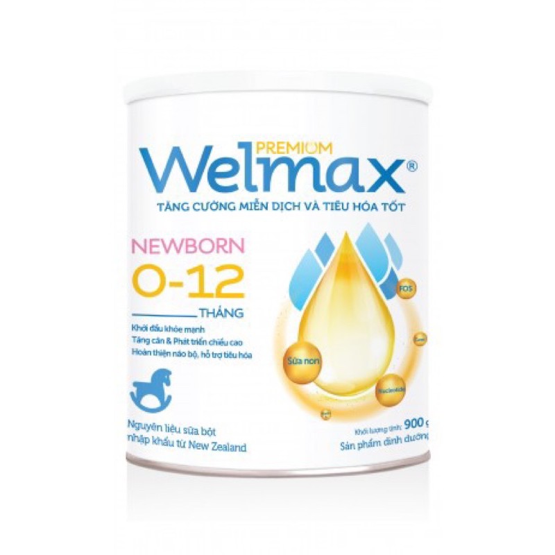 Sữa Welmax Newborn tăng cân, phát triển chiều cao trí não và tiêu hoá ...