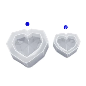 Khuôn silicon hình học tự làm trang sức tiện dụng
