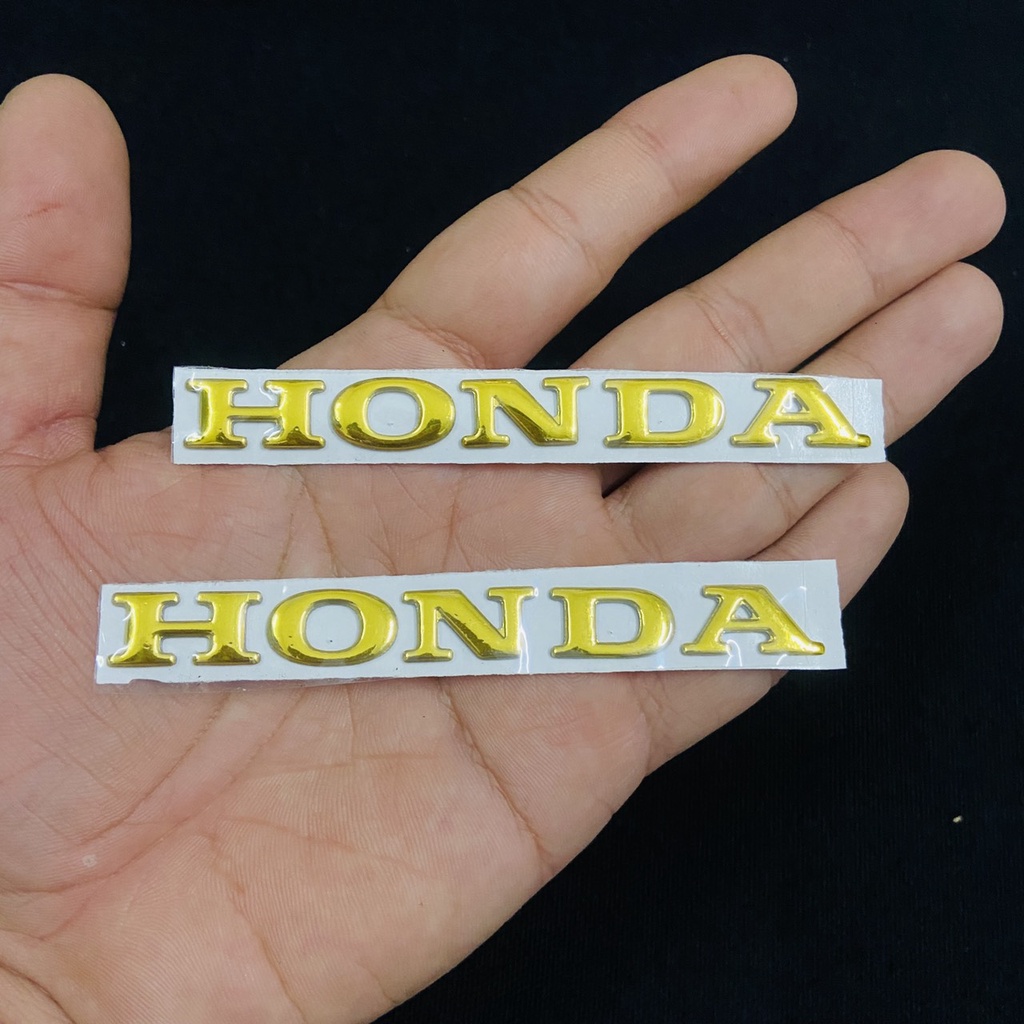 TEM LOGO HONDA,TEM CHỮ HONDA NỔI DÁN TRANG TRÍ CÁC DÒNG XE CAO CẤP SIÊU ...