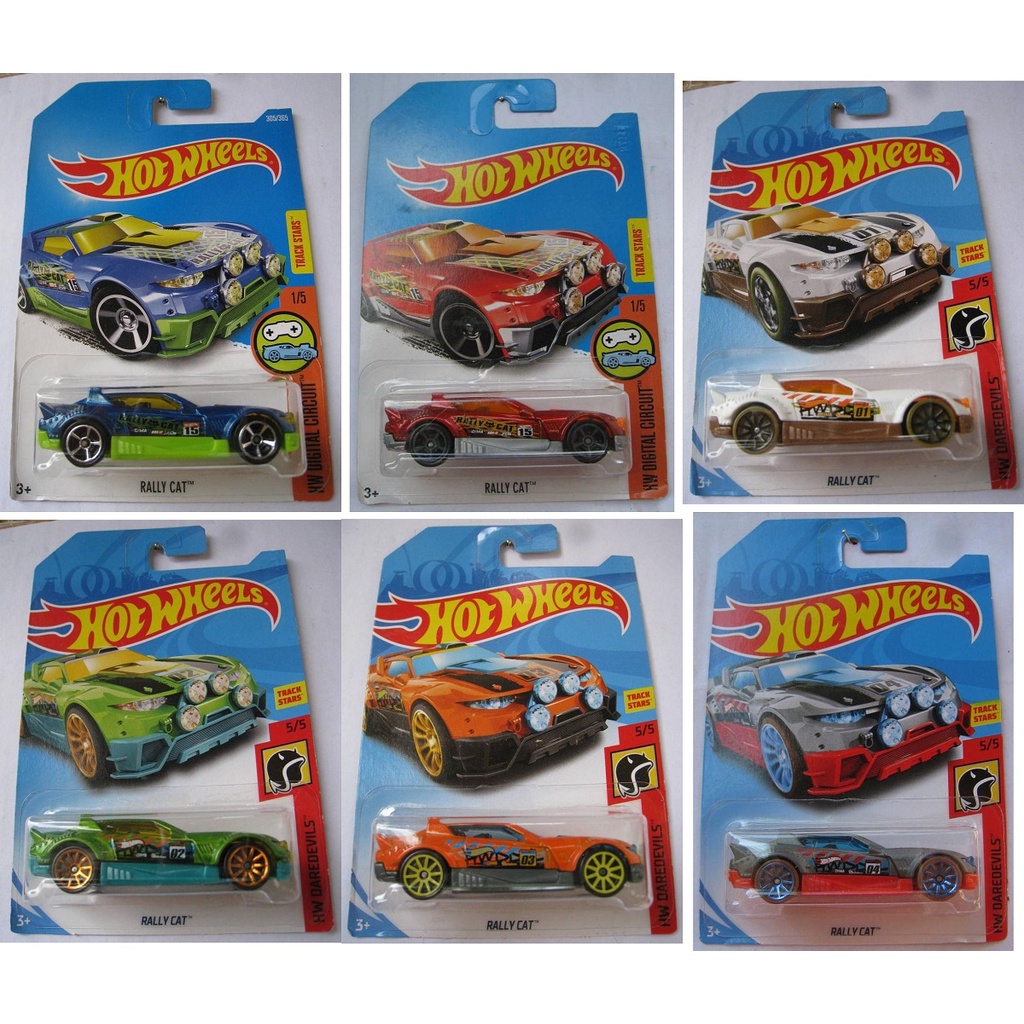 Hot wheels best sale rally cat 2018