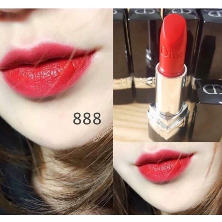 Gi i phong hang t n HANG CHINH HANG Son Dior Rouge Dior 999 matte Dior 888 strong matte Shopee Vi t Nam