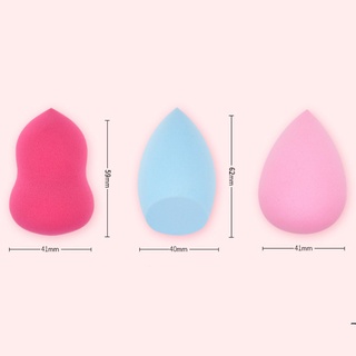 Bông mút tán kem nền hình giọt nước, hồ lô, vát mềm mịn