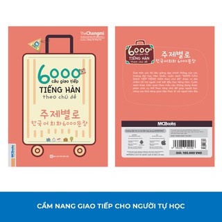 Sách - 6000 Câu Giao Tiếp Tiếng Hàn Theo Chủ Đề