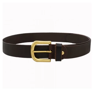 Thắt lưng nam GOAT M369 Nâu Đen 3.5cm