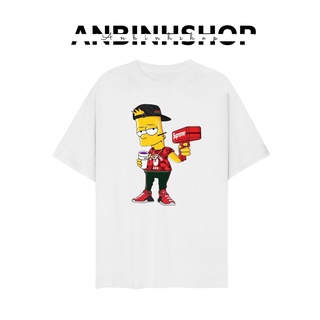 Áo thun unisex nam nữ in hình Simpson Sup cực chất từ AnbinhShop