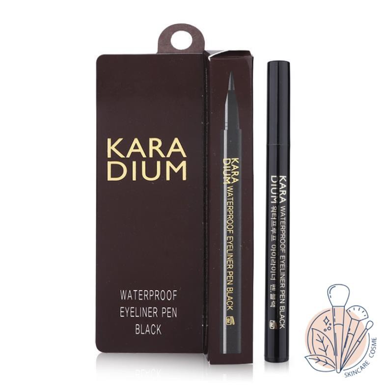 BÚt DẠ KẺ MẮt Karadium Waterproof Eyeliner Pen Black Shopee Việt Nam 