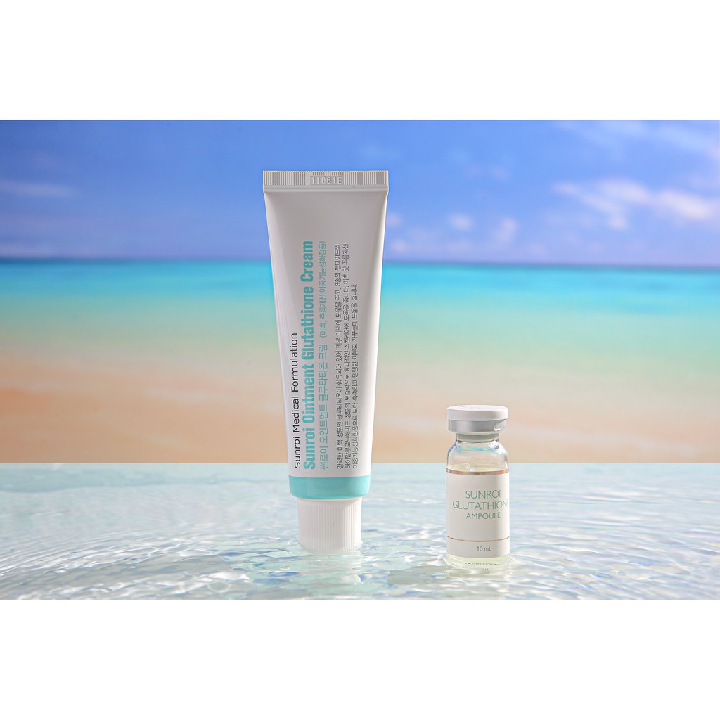 sunroi ointment glutathione cream COMBO Khuyến mãi 1 + 1 ampoule Bộ đôi 𝐒𝐔𝐍𝐑𝐎𝐈 𝐆𝐋𝐔𝐓𝐀𝐓𝐇𝐈𝐎𝐍𝐄 𝐀𝐌𝐏𝐎𝐔𝐋𝐄 và 𝐆𝐋𝐔𝐓𝐀𝐓𝐇𝐈𝐎𝐍𝐄 Collection_PatchAid