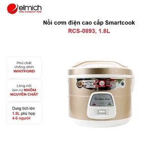Nồi cơm điện cao cấp Smartcook RCS-0893 1.8L
