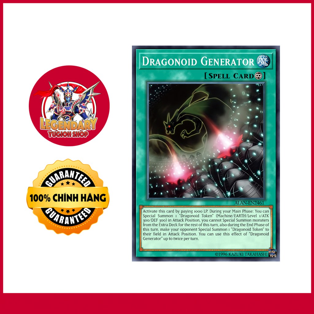 [Thẻ Bài Yugioh Chính Hãng] Dragonoid Generator | Shopee Việt Nam