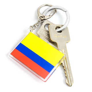 Móc Khóa Hình Lá Cờ Các Nước Anh/ Brazil/ Ý/ Tây Ban Nha Thời Trang