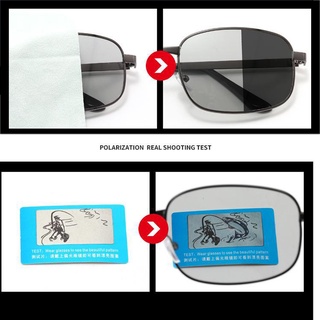 Kính râm phân cực Photochromic Lái xe câu cá Kính râm dành cho nam