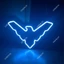 Đèn Trang Trí Led Neon Logo Nightwing