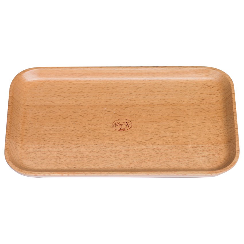 Khay gỗ decor hình chữ nhật Nhatvywood NV5201