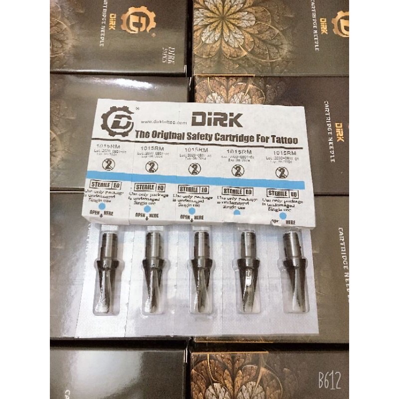 Kim Đạn Dirk Dùng Cho Máy Pen Phun Xăm, Body Tattoo