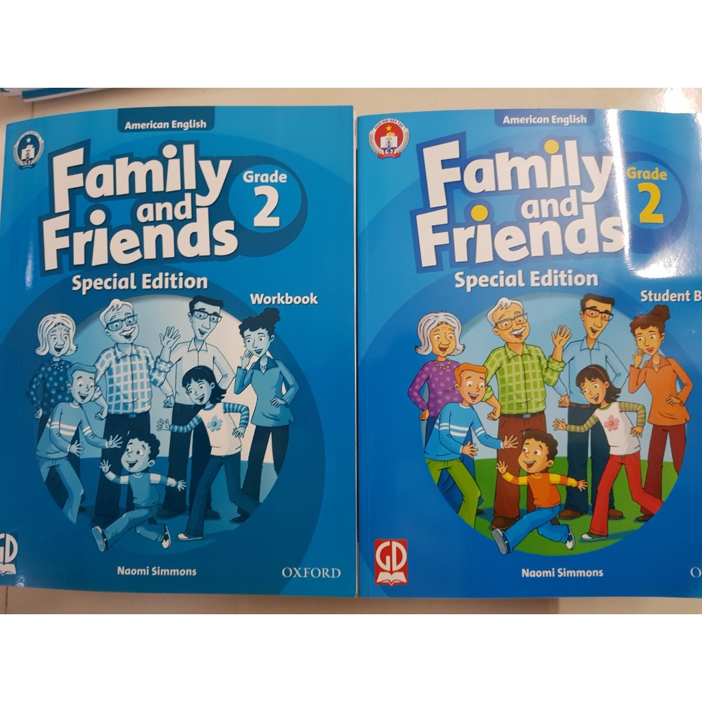 Bộ tiếng Anh Family and Friends 2 ( Gồm 2 quyển Students Book ...