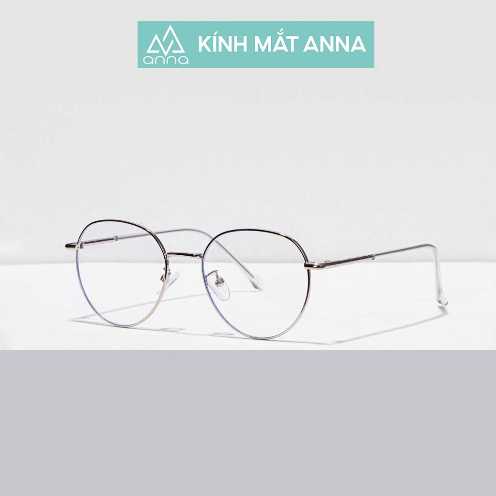Gọng kính mắt thời trang ANNA dáng tròn chất liệu kim loại - 150KL010 v1