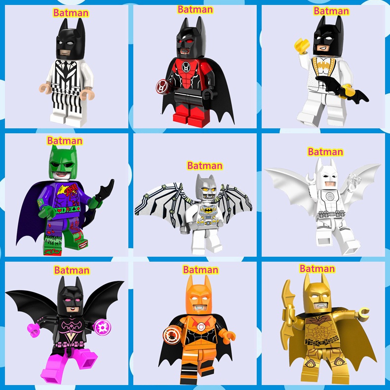 Bộ Đồ Chơi Lắp Ráp Mô Hình Batman Mini | Shopee Việt Nam