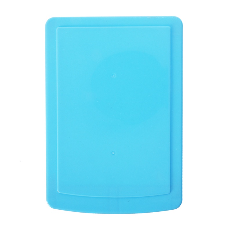 Hộp Ngăn Kéo Mini Bằng Nhựa Trong Suốt Màu Xanh Dương 3 Tầng)