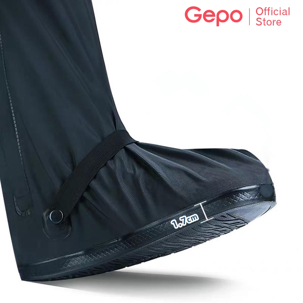 Mô tả Ủng Đi Mưa Cổ Cao Với Chất Liệu Nhựa PVC 2 Lớp GEPO - 5