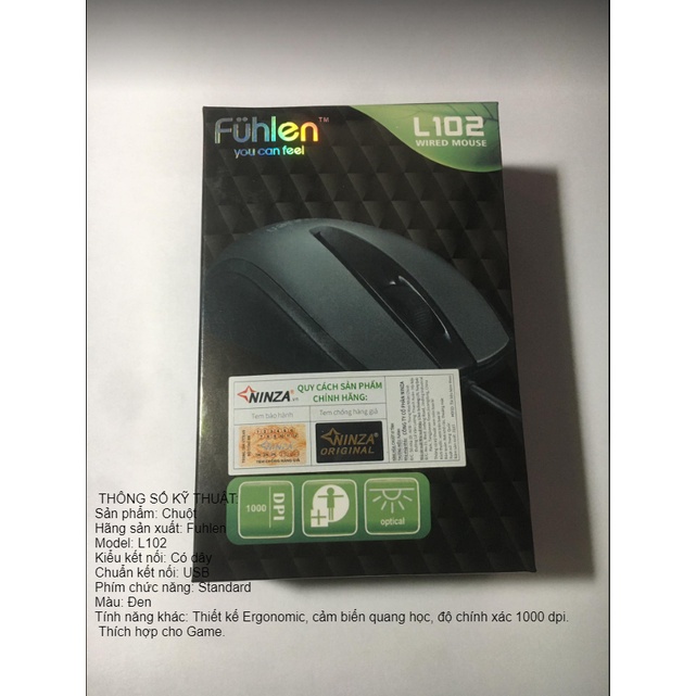 chuột máy tính: Funhlen L102- Bảo hành 12 tháng | Shopee Việt Nam