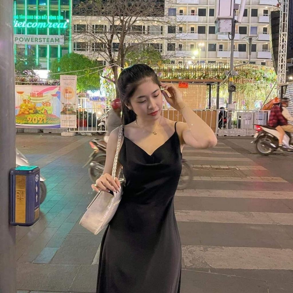 váy hai dây lụa giá tốt Tháng 5, 2024 | Mua ngay | Shopee Việt Nam