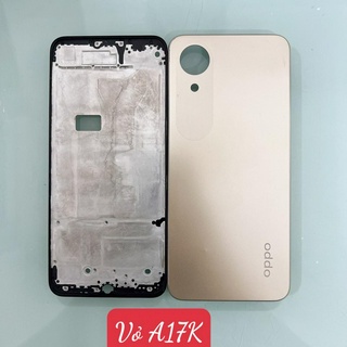lưng vỏ oppo a17k, cph2471, vỏ bộ, lưng pin, nắp lưng, nắp pin, khung sườn, benzen, vỏ oppo