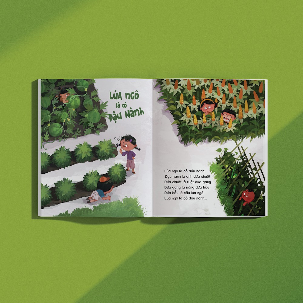 Ảnh Sách - Thơ tập nói ca dao "Ngày nào em bé cỏn con" - Crabit Kidbooks 3