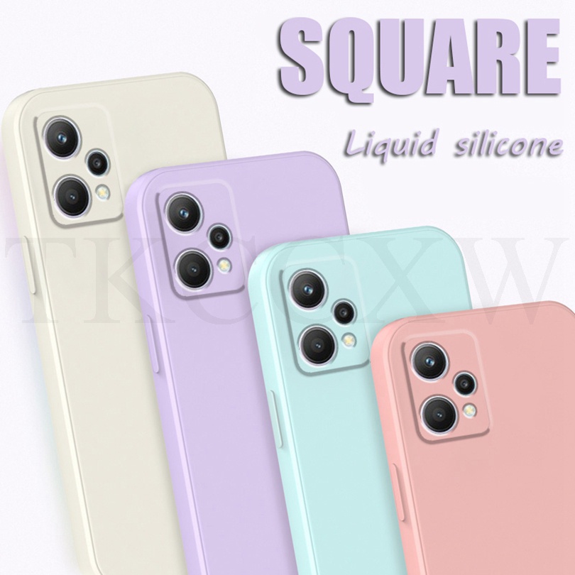 Ốp Điện Thoại Silicon Dẻo Chính Hãng Chống Sốc Bảo Vệ Toàn Diện Cho Realme C35 Q5 Pro V25 9 Pro Narzo 50A Prime