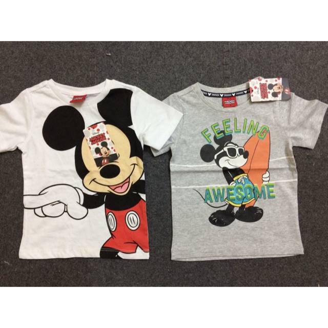 Áo phông disney chuột micky minine cho bé