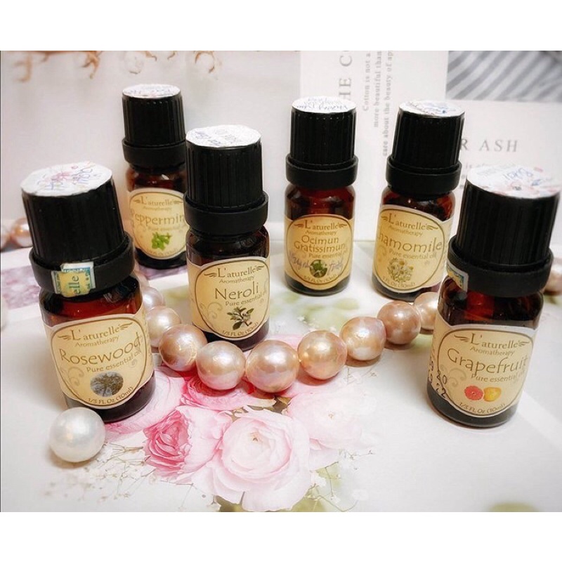 Tinh dầu Cây trà - TEA TREE cao cấp L'aturelle 10ml hương nhẹ mát giúp giảm mụn, chống khuẩn và chống viêm làm sạch da