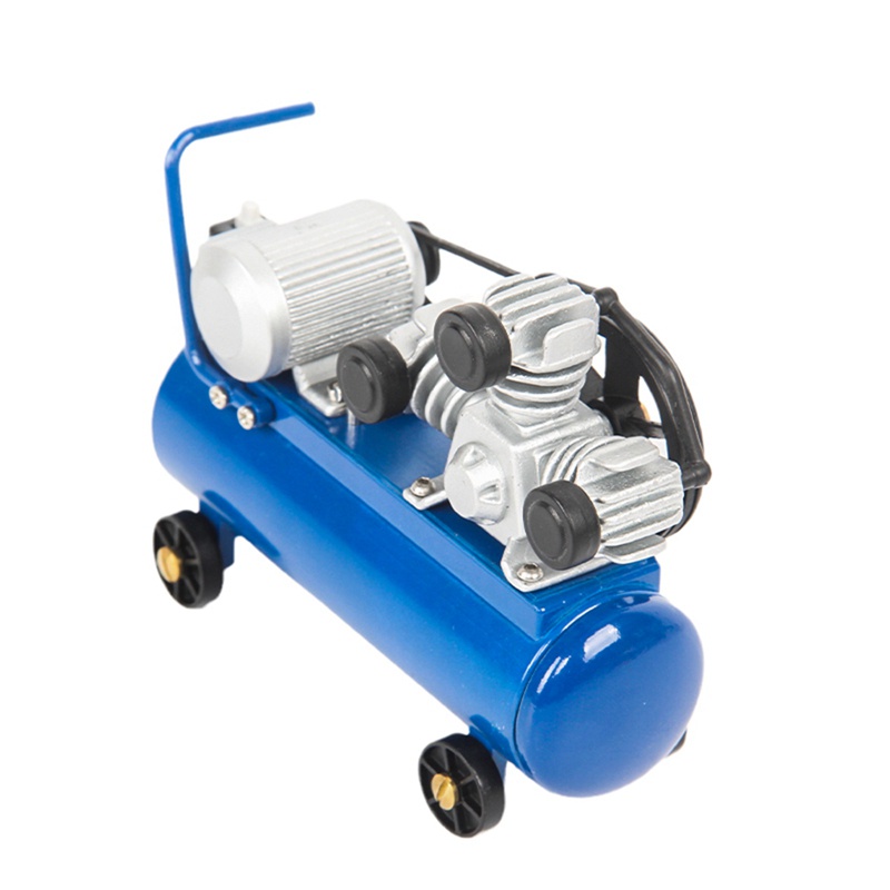 [Còn hàng] Máy bơm hơi máy nén khí kim loại cho xe RC Axial SCX10 Traxxas TRX4 WPL D12 C24 MN D90 MN99S 1 / 10 1 / 12 1 / 16, Xanh lam