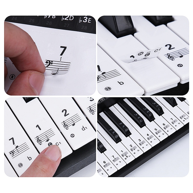YOI 54 61 88 Phím Đàn Piano Bàn Phím Dán Bàn Phím Điện Tử Cho Phím Đàn Piano Stave