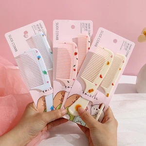 Set 2 lược tạo kiểu tóc họa tiết dâu tây 🌸FREESHIP🌸đuôi nhọn lược cô gái lược cài tóc lược nhỏ(GIAO MÀU NGẪU NHIÊN