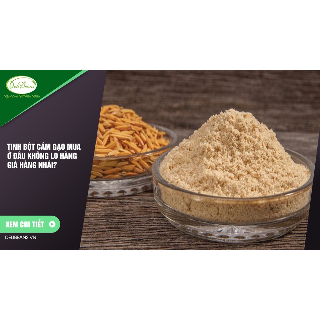 Bột cám gạo thượng hạng JINDO 1kg tác dụng hỗ trợ giữ ẩm và chống lão hoá cho da phái đẹp